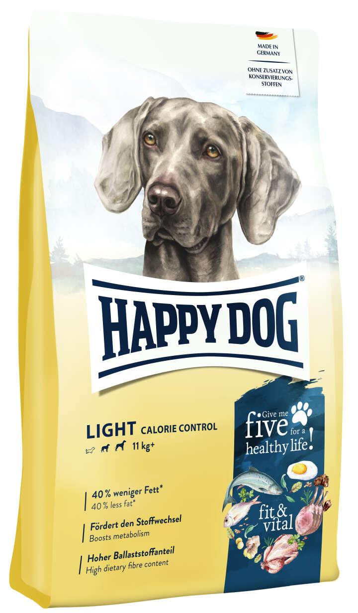 HAPPY DOG Hunde-Trockenfutter fit & vital Light Calorie Control